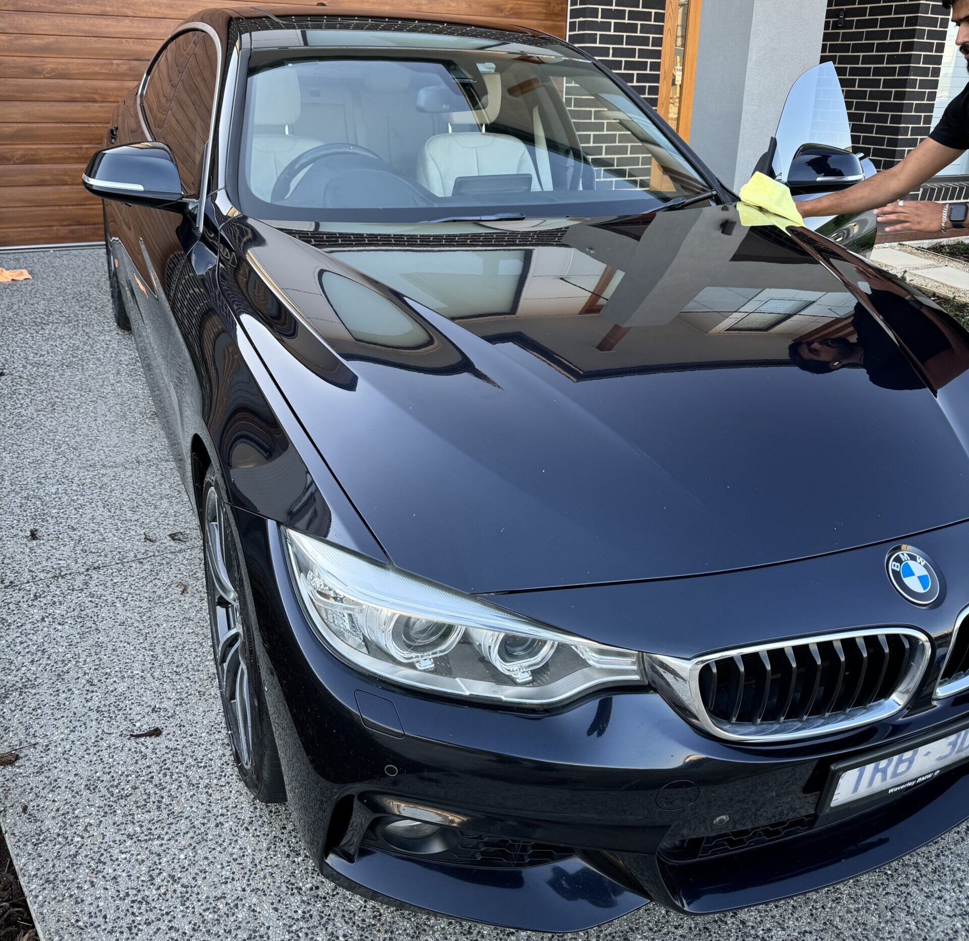BMW ceramic coating in Melbourne with high gloss finish scaled e1769618137882