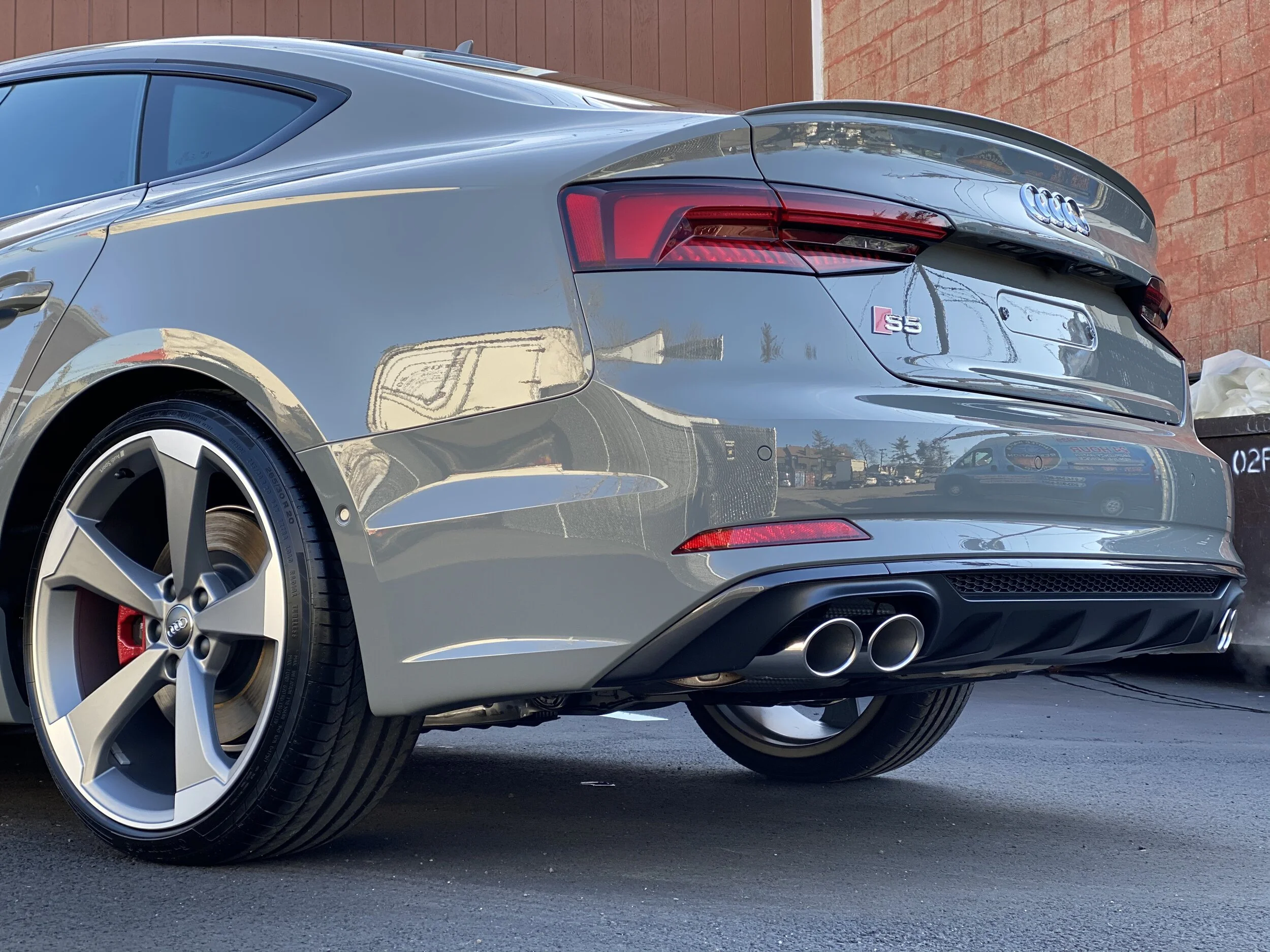 CeramicCoatingOnAudiS44